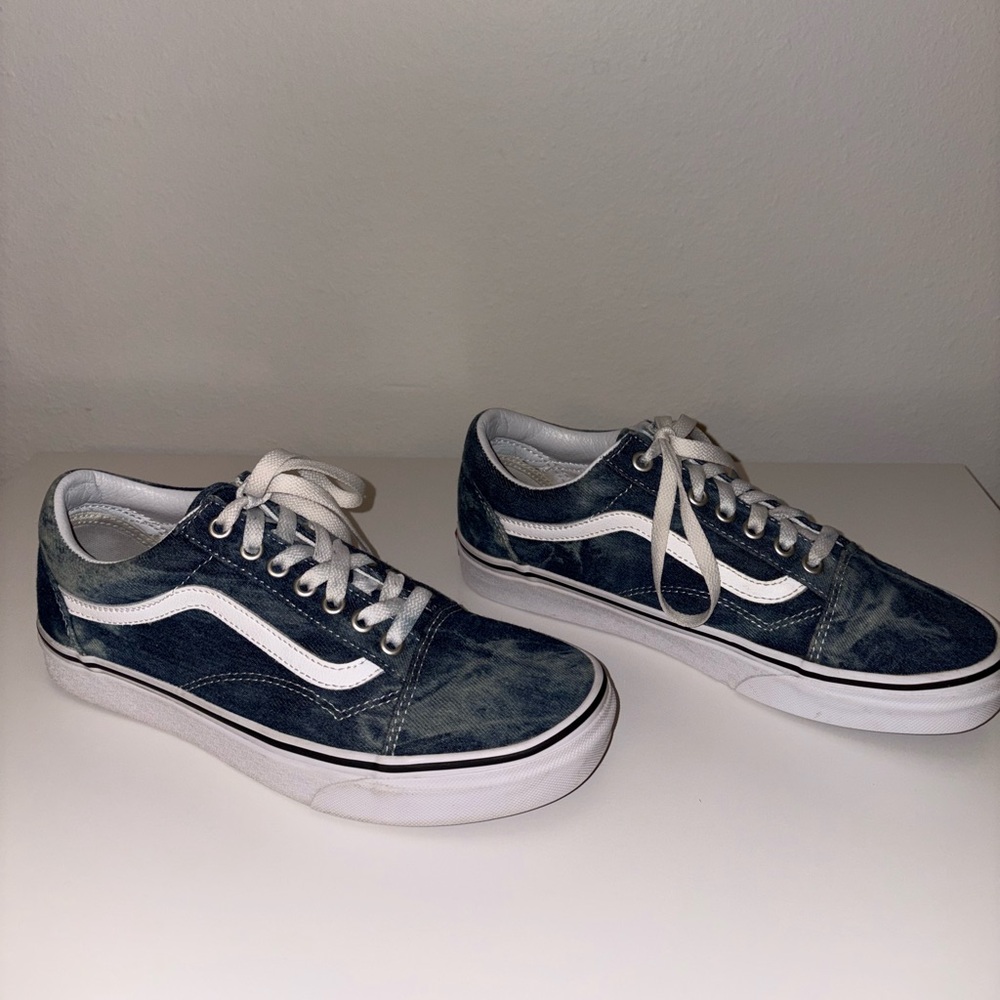 Vans Old Skool Acid Denim Sneakers Women's Sz9 Men’s 7.5 - Picture 4 of 7